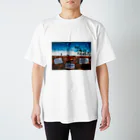 栗原進@夢の空想画家のThe Sky is Landfill Regular Fit T-Shirt