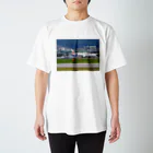 ムーンライトの飛行機 スタンダードTシャツ