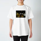 Tシャツ&雑貨の公園に集う猫 Regular Fit T-Shirt