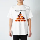 Reve de Roseの【ハロウィン】 カボチャ★ピラミッド Regular Fit T-Shirt