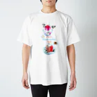 ちょらぷみの赤ちゃんアザラシとフィギュアスケートぱんだ　アイスのパンダ Regular Fit T-Shirt