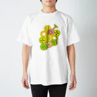 usagi-cuteのグレープフルーツ Regular Fit T-Shirt