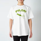 Graphic28のピロリ菌 Regular Fit T-Shirt