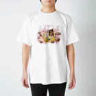 nya-mew（ニャーミュー）のチョコよりカワイイ#2 スタンダードTシャツ