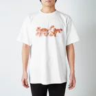 tomyam_myのとらの親子　RED スタンダードTシャツ