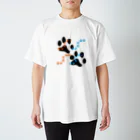 nestori shopの肉球 Regular Fit T-Shirt