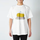 みにゆん　ねこのLovely puppy cake スタンダードTシャツ