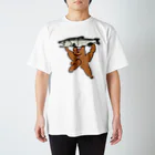 けちゃっぷごはんのお店のクマチヤンと鮭 Regular Fit T-Shirt