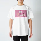 エコエコの花と猫 03 Regular Fit T-Shirt