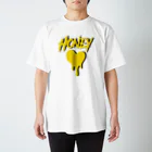 Pop MusicのHoney / Rock#1 Regular Fit T-Shirt