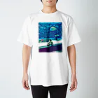 墨っ子の水族館と少年 Regular Fit T-Shirt