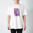 Qsarkのうれいねこ Regular Fit T-Shirt