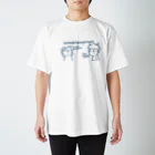 e.spoonのめんどくさがりさんず Regular Fit T-Shirt