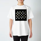 IKEYAのpopcorn pack_black スタンダードTシャツ