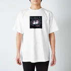 幸運のねこ。にょにょ。の幸運のねこ。にょにょ。no1.愛ってなんだ。 Regular Fit T-Shirt