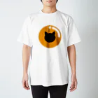 B-damaFriendオリジナルグッズのビー玉と猫　 Regular Fit T-Shirt