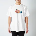 チンチラのパルのチンチラのパル　シルエットデザイン Regular Fit T-Shirt