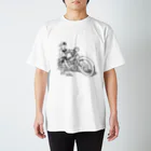 YAJIRUSHI MotorsのKiwaMirai Motorcycle Art #0011 Regular Fit T-Shirt