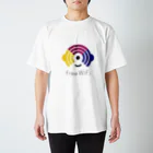 Free-WiFiのFree WiFi ロゴ グッズ（薄地） スタンダードTシャツ