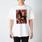 Ficusのひらひらラナンキュラス Regular Fit T-Shirt