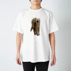 茶トラねこずのあくび猫のシロ Regular Fit T-Shirt