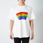 yopiのover the rainbow スタンダードTシャツ