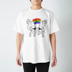 yopiのover the rainbow Regular Fit T-Shirt