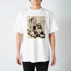 izumi_salonのカフェテリア zine スタンダードTシャツ