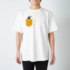 babigon shop on the earth のオオアリクイ　親子　黄 Regular Fit T-Shirt