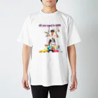 TAITOMANIAのLOVEタイト スタンダードTシャツ