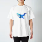 palan🦋‪の宇宙クジラ Regular Fit T-Shirt