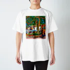 GALLERY misutawoのマヨルカ島 バルデモーサの広場 Regular Fit T-Shirt