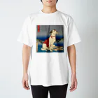 AIちゃんの浮世絵犬 スタンダードTシャツ