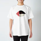 くろみつ屋の桜文鳥横顔モデル Regular Fit T-Shirt