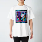 Modern PsychedelicのGALACTIC DIVA#02 Regular Fit T-Shirt