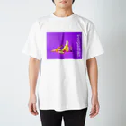 Propschanのぺろりバナナりぼん Regular Fit T-Shirt