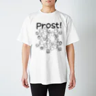 Handgestrickt Ju shopのビール倶楽部でProst！ スタンダードTシャツ