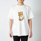 ほっけにゃんのほっけにゃんクッション Regular Fit T-Shirt