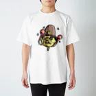 ひよこ男爵とまだむにゃんのあみーご男爵 Regular Fit T-Shirt