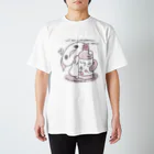 itsuto-こねこしょうしょうめんへらの「すとろべりーほりっく」 Regular Fit T-Shirt