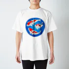 皐月檸檬のこいこい鯉！青！ Regular Fit T-Shirt