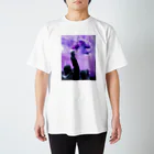 KのPurple Smoke / フォトプリント Regular Fit T-Shirt