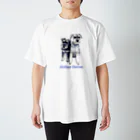 Atelier-Queueのミニチュアシュナウザー・カップル スタンダードTシャツ