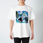 未来アニメスタジオのAIキャラクター Regular Fit T-Shirt