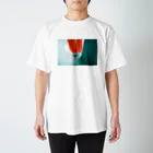 華 | hanaのorange  green Regular Fit T-Shirt