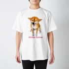 Atelier-Queueの笑う柴犬 Regular Fit T-Shirt