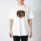脱サラ賢者タカの岡田斗司夫ゼミスタジオ風なピクセルルームTシャツ スタンダードTシャツ