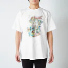 nozh,nadsadの沈む、沈む Regular Fit T-Shirt