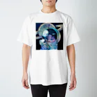 てきとのグッズ展の宇宙でも相棒と一緒！ スタンダードTシャツ