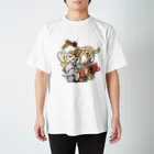 TAKUMIのもっちゃんと仲良しうさぎ4人組デザイン Regular Fit T-Shirt